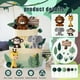 thumbnail image 3 of Set de decoración para tartas Zafena Safari Animal Jungle, 19 piezas, para fiestas, 3 of 6
