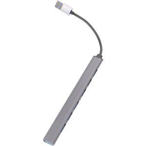 LEEYNEER Ports USB pour ordinateur portable 7-Port Usb Hub Gris foncé 1Pack