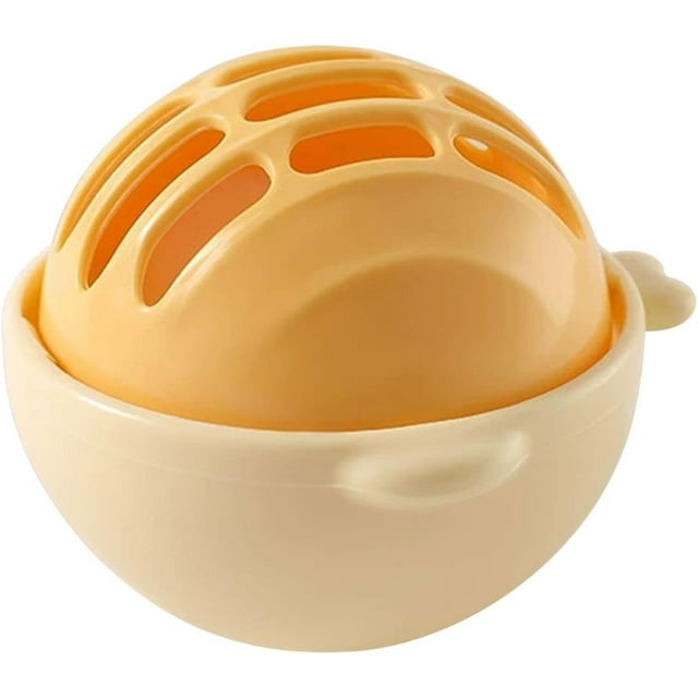 Hair Removal Cleaning Remover for Laundry Reusable Clothes Anti Winding Adsorption Catcher Washing Machine Cup (Yellow, One Size)
