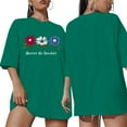 thumbnail image 2 of HEILAU 4th of July Shirts for Women American Flag Graphic Tees Independence Day Oversized T Shirts Summer Trendy 2025 Short Sleeve Patriotic T Shirt, 2 of 7