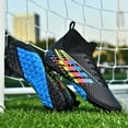 thumbnail image 5 of Zapatillas de fútbol para hombre, zapatos de fútbol, botas de fútbol, tacos transpirables, Partido de entrenamiento, cómodo, césped, antideslizante, nuevo, 5 of 5