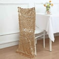 thumbnail image 4 of Efavormart Matte Champagne Big Payette Sequin Chiavari Chair Slipcover, Wedding Chair Back Cover, 4 of 11