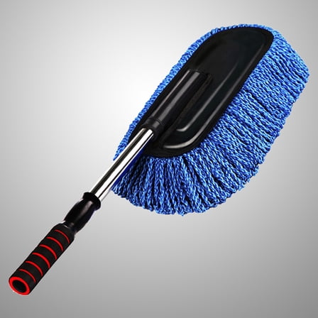Toyvian Car Interior Duster Microfiber Duster Cleaner for Dusting Blue 1Pack