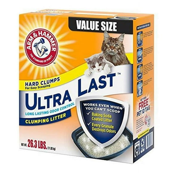 Arm & Hammer 718036 29 lbs Ultra-Last Clumping Litter