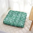 thumbnail image 3 of Boho Cactus Floor Cushion&nbsp;– 22x22 Inch Large Pillow, Dutch Velvet, Whimsical Prickly Pear Design (Macramé & Terra Cotta Vibes), 3 of 7