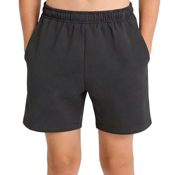Mitankcoo Girls Wide Leg Shorts Elastic Waist Short Pants with Pockets Summer Casual Daily Wear 5-15Y