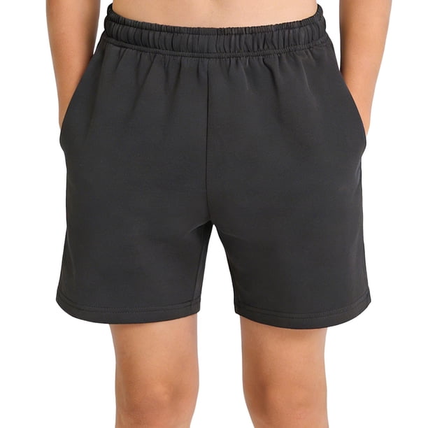 Vestido de Niñas con Pantalones Cortos de Moda de Color Sólido Casual Deportivo Versátil Pantalones Cortos para Niños