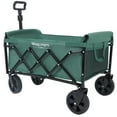 thumbnail image 5 of Olurrisa Expandable Dual-Layer Utility Wagon with 100% Extra Space - Grocery Cart for Camping, Shopping, Sports, Gardening, Fishing, Supports 225lbs, Green, 5 of 8