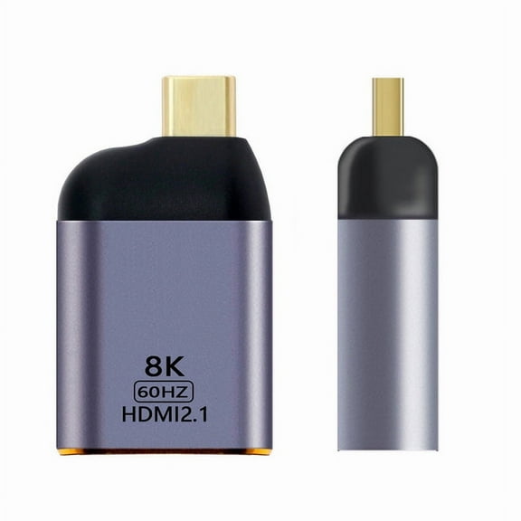 JSER USB4 USB-C Type-C Source to Female HDMI 2.1 Display 8K 60HZ UHD 4K HDMI Male Monitor Adapter