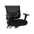 thumbnail image 3 of BBF Custom Comfort - Chair - visitor - ergonomic - armrests - nylon mesh - black, 3 of 5