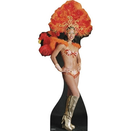 Advanced Graphics Party Vegas Show Girl Cardboard (George Carlin Best Stand Up Special)