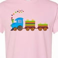 thumbnail image 4 of Inktastic Colorful Toy Train T-Shirt, 4 of 5
