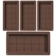 thumbnail image 1 of Molde para Galletas Chocolate Accesorios Panadería Antiadherentes DIY Silicona Con 10 Orificios, 1 of 9