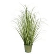 thumbnail image 1 of Vickerman 37" Native Green Grass In Iron Pot - TD190537, 1 of 6