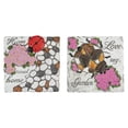 thumbnail image 2 of Northlight Set of 2 Love my Garden and Home Sweet Home Floral Outdoor Garden Stones 7", 2 of 6