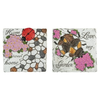 Outdoor Decorative Stones - Ladybug, Butterfly & Sun Stepping stones —  Gardner Time