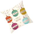 thumbnail image 1 of Kearding 1 funda de almohada, decoración navideña para el hogar, Reno, Papá Noel, funda de cojín de árbol, adorno navideño, regalo de Navidad 2020, Decoración del hogar  #15 Kearding HA000414-15B, 1 of 8