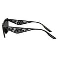 thumbnail image 3 of Dolce & Gabbana DG 2311 Metal Womens Cat-Eye Sunglasses Black 51mm Adult, 3 of 4