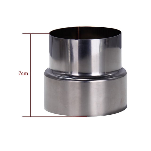 Bgsha Stainless Steel Flue Liner Reducer / Tubing Connector Chimney Adaptor Stove Pipe