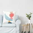 thumbnail image 5 of adviicd Pillowcase Modern Pillowcase Decorative Outdoor Linen Square Pillowcase For Sofa Sofa Beds And Cars 18x18 Inches (45 X 45 Cm), 5 of 5