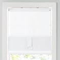 thumbnail image 6 of 1-Piece 27x64" Linen Blend Light Filtering Cordless Roman Shade,White, 6 of 20