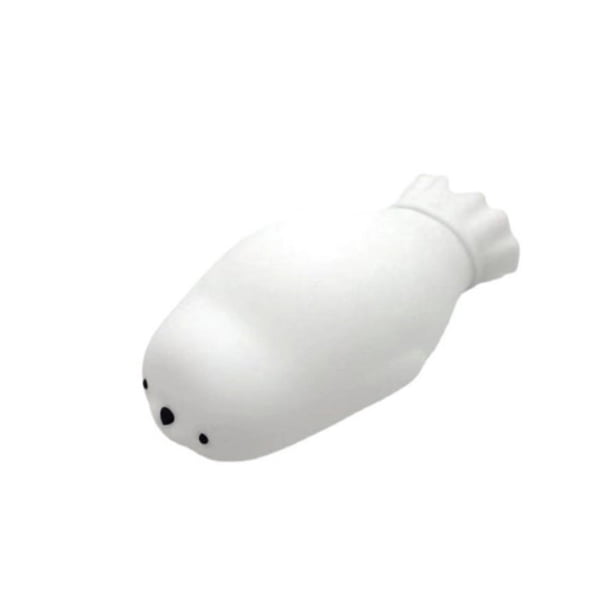 Toystoory Calentador de manos recargable portátil de mano bolsa de agua caliente Animal horno calentador invierno frío clima reutilizable hogar Oficina Suministros térmicos Blanco Toystoory HA071694-01