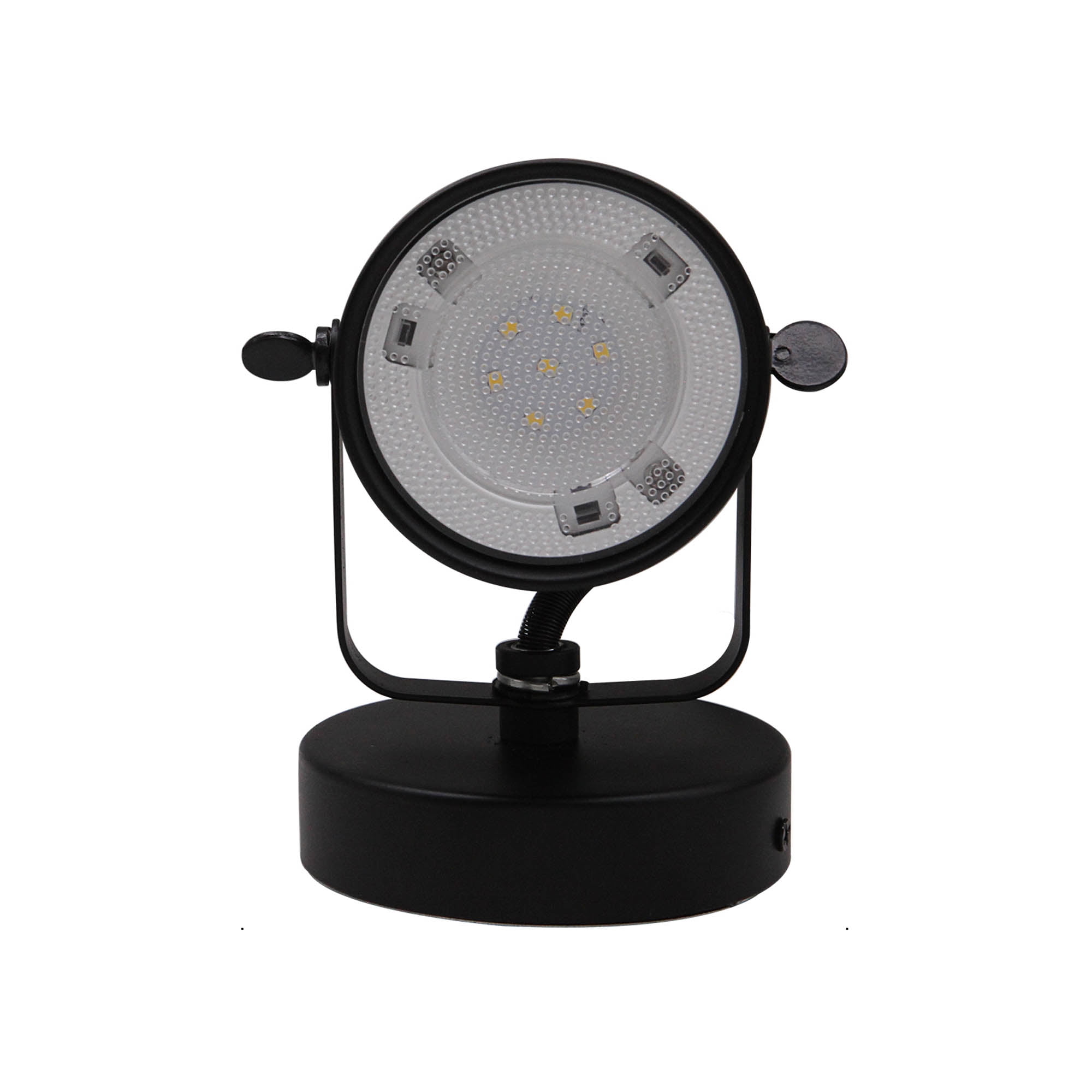 Lucere LED Desk Lamp, Black Wall-Mounted Reading Lamp, 4000K Cool White, 360-Degree Swivel Head with Tilt Adjustment, Modern Eye-caring Lamp for Study Room, Office, Bedroom