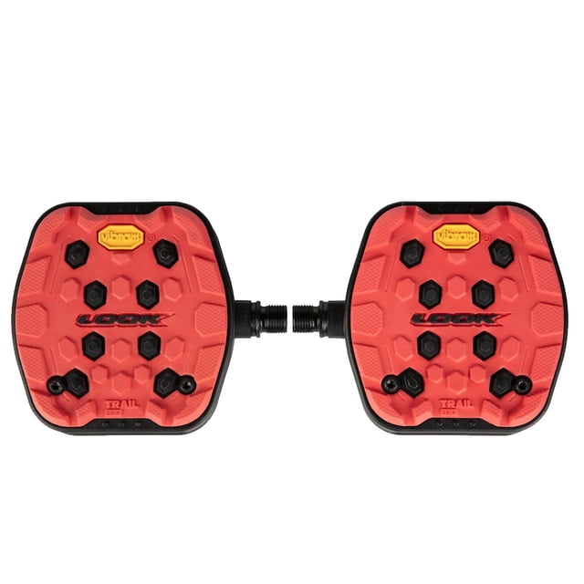 Pedales MTB Bicicleta Plataforma Grip Goma Look TRAIL GRIP