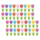 thumbnail image 1 of unbranded 45Ud De Papel Flores Primaverales Con Puntos Adhesivos Para Manualidades, 1 of 8