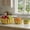 1PC, variant on Creative Banana Shaped Fruit Bowl, Banana Shape Fruit Basket Holder for Kitchen Countertop, Novelty Decorative Bowl for Fruits Snacks Candy Storage, Modern Table Centerpiece Home Decor