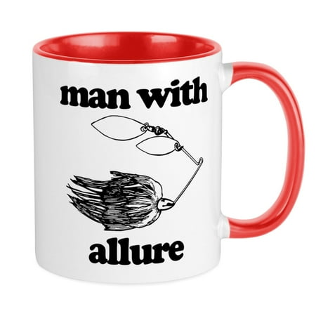 

CafePress - Man With Allure - Ceramic Coffee Tea Novelty Mug Cup 11 oz