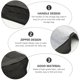 thumbnail image 5 of unbranded Bolsa De Almacenamiento Bajo Con Cremallera Y Ventana Transparente Para Ropa Y Mantas Color Negro, 5 of 6
