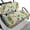 Tropical Pineapple Floral Print, variant on Pzuqiu 2-Piece Haiti Flag Golf Cart Seat Covers | Breathable Washable Universal Fit for Most 2-Seater Golf Carts