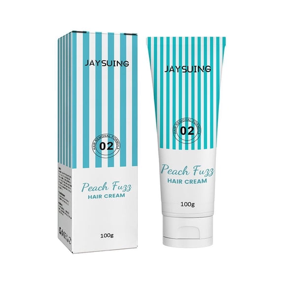 Gentle Facial Hair Removal Cream with Natural Extracts to Delay Regrowth and Soothe Skin 100g