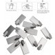 thumbnail image 5 of Gancho de pared 12 toallas autoadhesivo montado en la pared toallero de acero inoxidable ganchos de pared para cocina y baño JM, 5 of 5