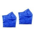 thumbnail image 1 of 2 protectores de zapatos de pole dance, protectores de zapatos de stripper, de gamuza, antideslizantes, para accesorios profesionales de vestuario. Azul M, 1 of 8