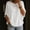 White, variant on Women's Elegant Poncho Top Asymmetrical Hem See Through Poncho Sweater Shrug Sweater, S