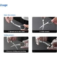 thumbnail image 5 of Safe Portable Travel Mini Scissors, Stainless Steel Retractable Small Scissors for Home Office, Safe Portable Travel Scissors, 2 Piece Set, 5 of 6