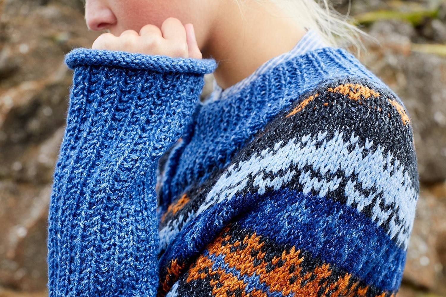 Lion Brand Jeans® Yarn Faded #4 Medium/Worsted Acrylic yarn, 100g/ 225m, 3-CT