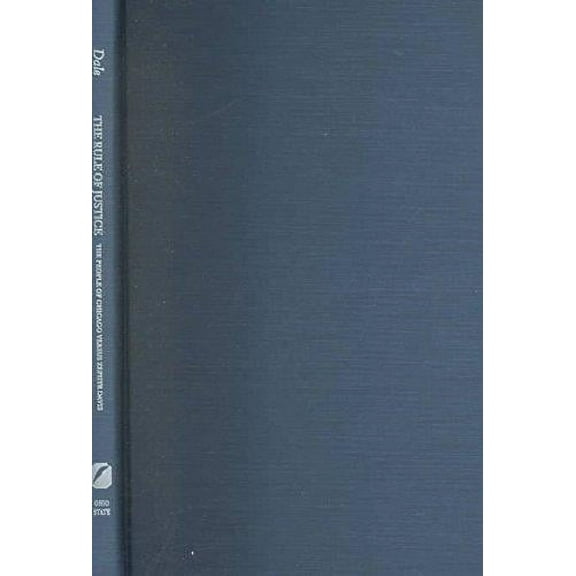 HISTORY CRIME & CRIMINAL JUS: RULE OF JUSTICE : THE PEOPLE OF CHICAGO VERSUS ZEPHYR DAVI (Paperback)