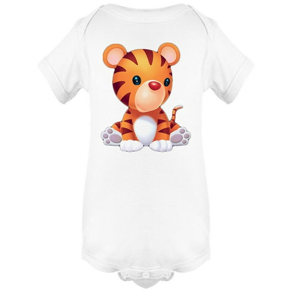 Cute Baby Tiger Toy Bodysuit Infant -Image by Shutterstock, Newborn
