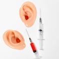 thumbnail image 3 of 2pcs Silicone Ear Models Earrings Display Fake Ear Samples (Assorted Color), 3 of 8