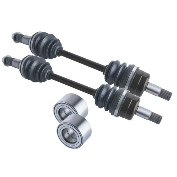 Yamaha Kodiak front cv axles & wheel bearings set 700
