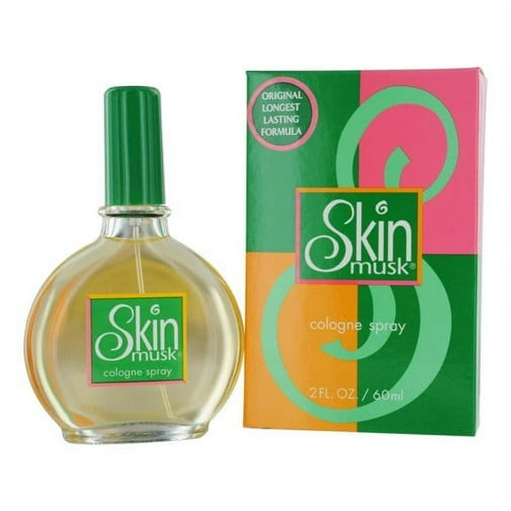 2pcs Pack Skin Musk by Parfums De Coeur, 2 oz Cologne Spray for Women
