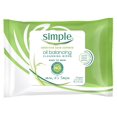 thumbnail image 1 of Simple Oil Balancing Wipes 25 Count (3 Packs)3, 1 of 2