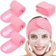 thumbnail image 1 of Diademas De Maquillaje Facial, Diademas Cosméticas Para Mujeres Diademas De Spa 62 * 8.5 Cm 6 Piezas Negro, 11 Feliz Sencillez, 1 of 5