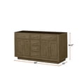 thumbnail image 6 of Abbey 60 in W x 22 in D Grey Oak Double Bath Vanity, 6 of 6