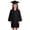 Black |#12, variant on Shiny Preschool Graduation Cap and Gown for Kids 2026 Tassel kindergarten graduation cap and gown Dark Green S