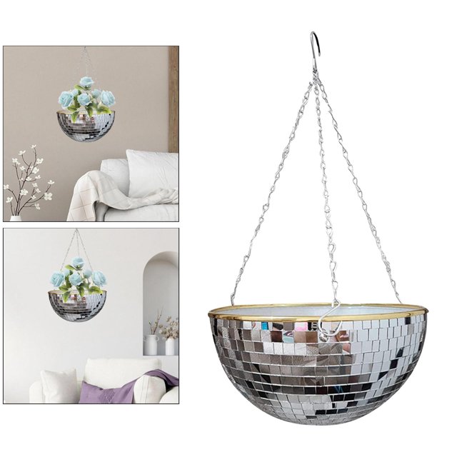 Maceta colgante macetas de flores balcón Patio cesta colgante decoración del 25cm Sharpla cestas colgantes