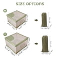 thumbnail image 3 of Tienda para gatos con espacio amplio y malla anti-mosquitos, ideal como sala de parto o aislamiento, color verde militar, tamaño grande (PD50063#)., 3 of 6